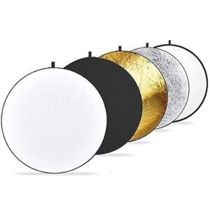 5 in 1 110cm collapsible photo light reflector