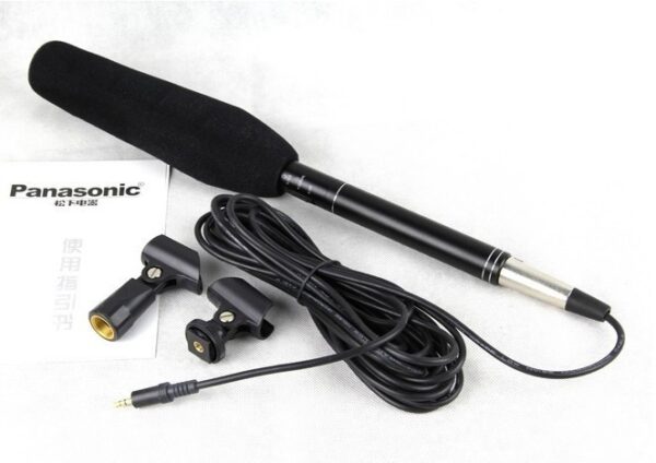 panasonic unidirectional boom microphone